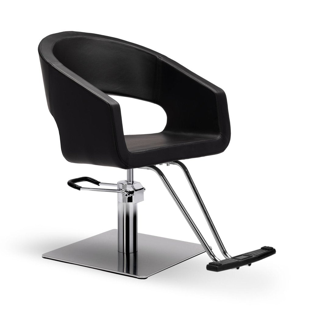 Lanvain® Relax Styling Chair 968 - Adjustable Salon Hairdressing Chair with Hydraulic Lift for Barber Shop, Beauty Salon & Home Use | Professional Styling & Comfortable Seating Solution