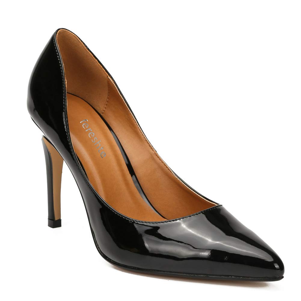 Fereshte Women's & Men's Slip-On Stilettos High Heel Dress Pumps - Elegant Pointed Toe Shoes for Party, Wedding & Formal Events
