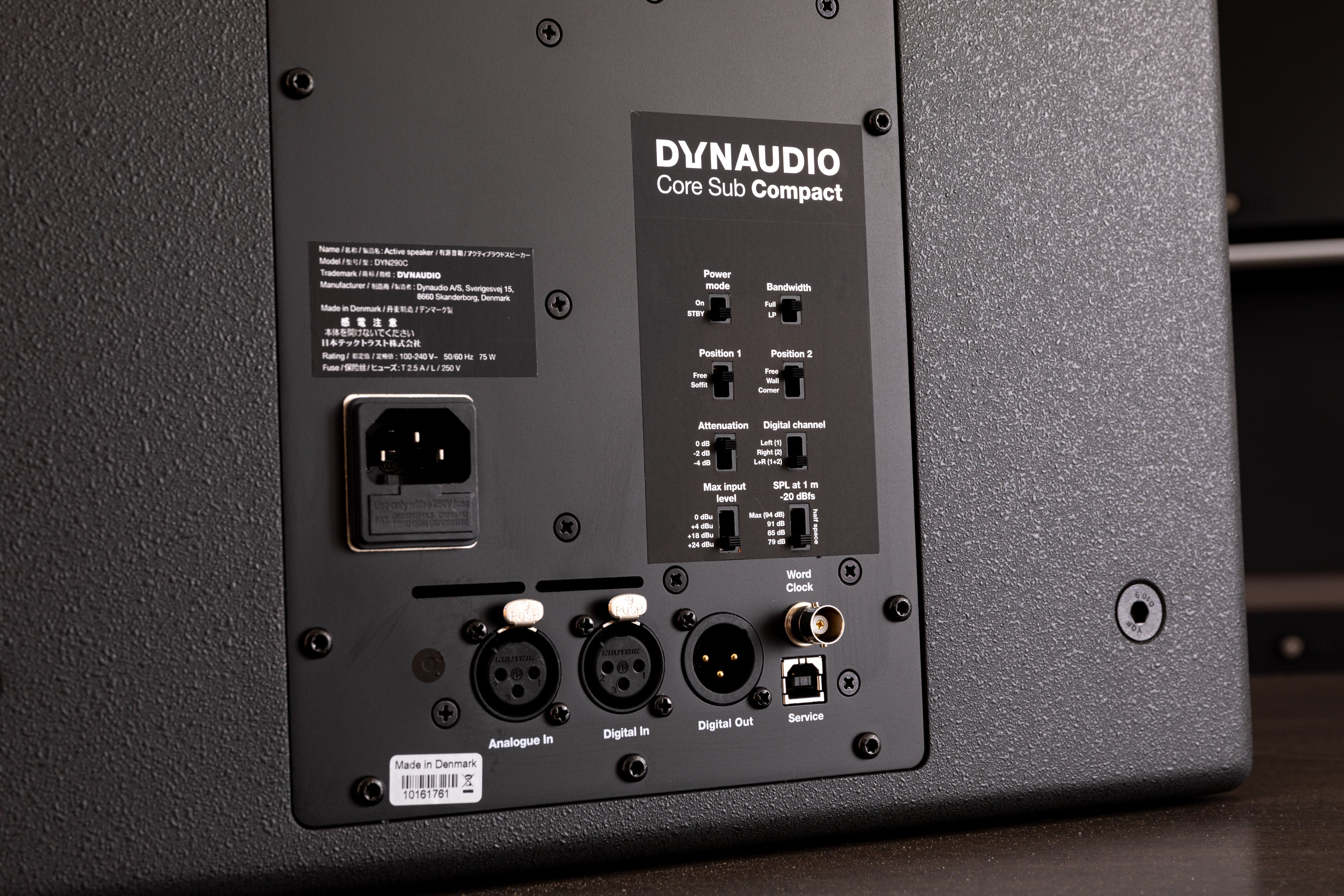 Dynaudio Core Sub Compact Active Subwoofer - High-Performance Studio & Home Theater Audio | Perfect for Music Production, Gaming & Movie Nights