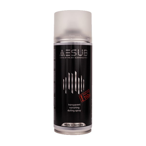AESUB Transparent Vanishing Spray for 3D Scanning - 400ml - Ideal for 3D Printing, Modeling & Industrial Design Projects