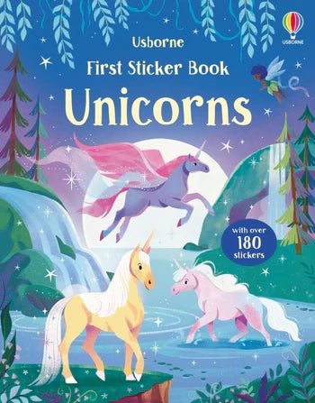 First Sticker Book Unicorns - Fun Activity Book for Kids with 100+ Stickers | Perfect for Travel, Birthday Gifts & Creative Play