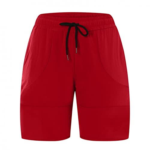 Kayannuo Men's Running Shorts with Drawstring - Breathable Athletic Gym Jogger Pants for Summer Workouts, Sweat Shorts with Pockets - Perfect for Running, Training & Casual Wear