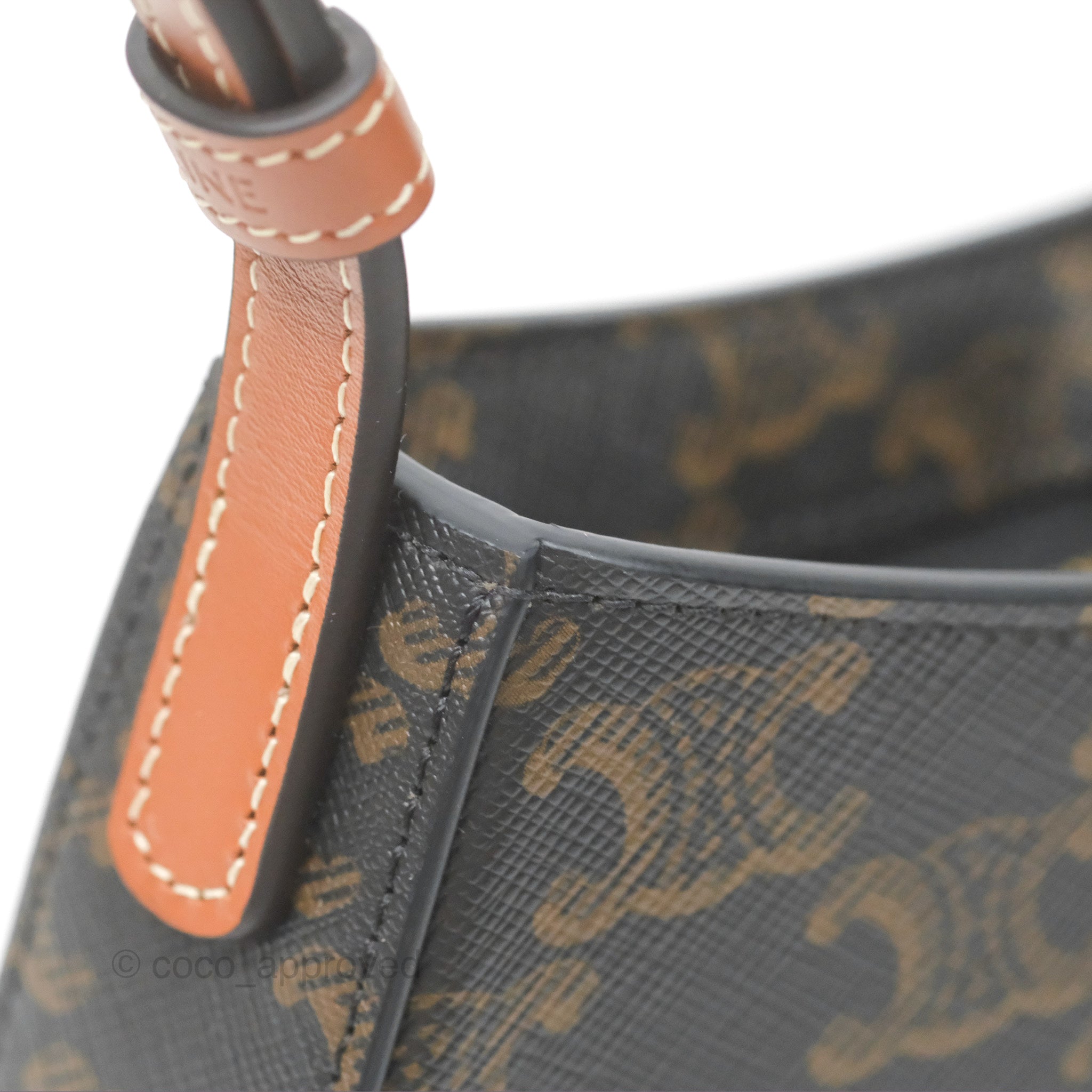 Celine Medium Tilly Bag in Triomphe Canvas & Calfskin - Tan Luxury Handbag for Women | Perfect for Work, Travel & Everyday Use