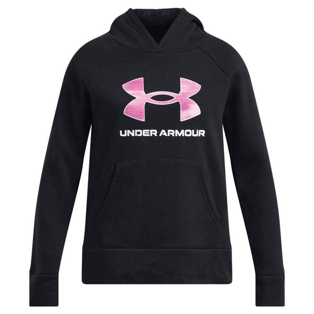 Youth UA Rival Fleece Big Logo Hoodies - Warm & Stylish Pullover for Teens & Young Adults - Perfect for School, Gym & Outdoor Activities