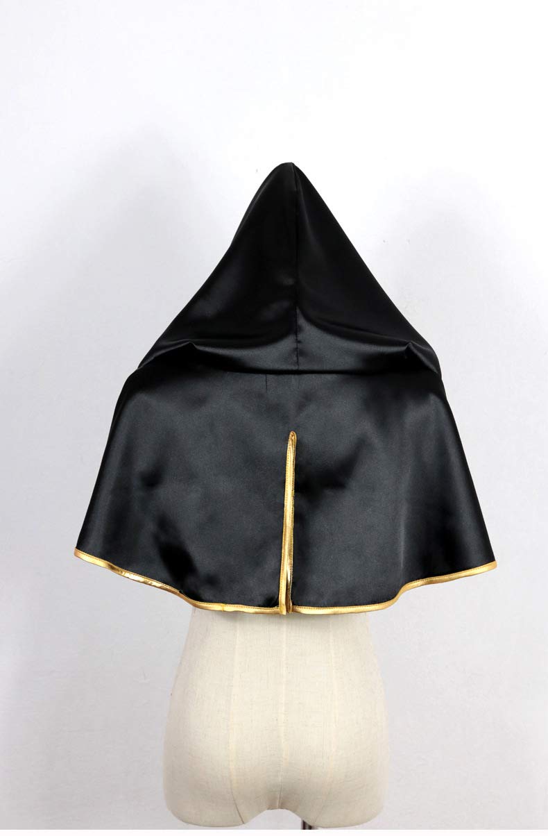 Asta Black Cloak Cosplay Costume - Anime Black Clover Hooded Cape for Halloween, Cosplay Events & Conventions