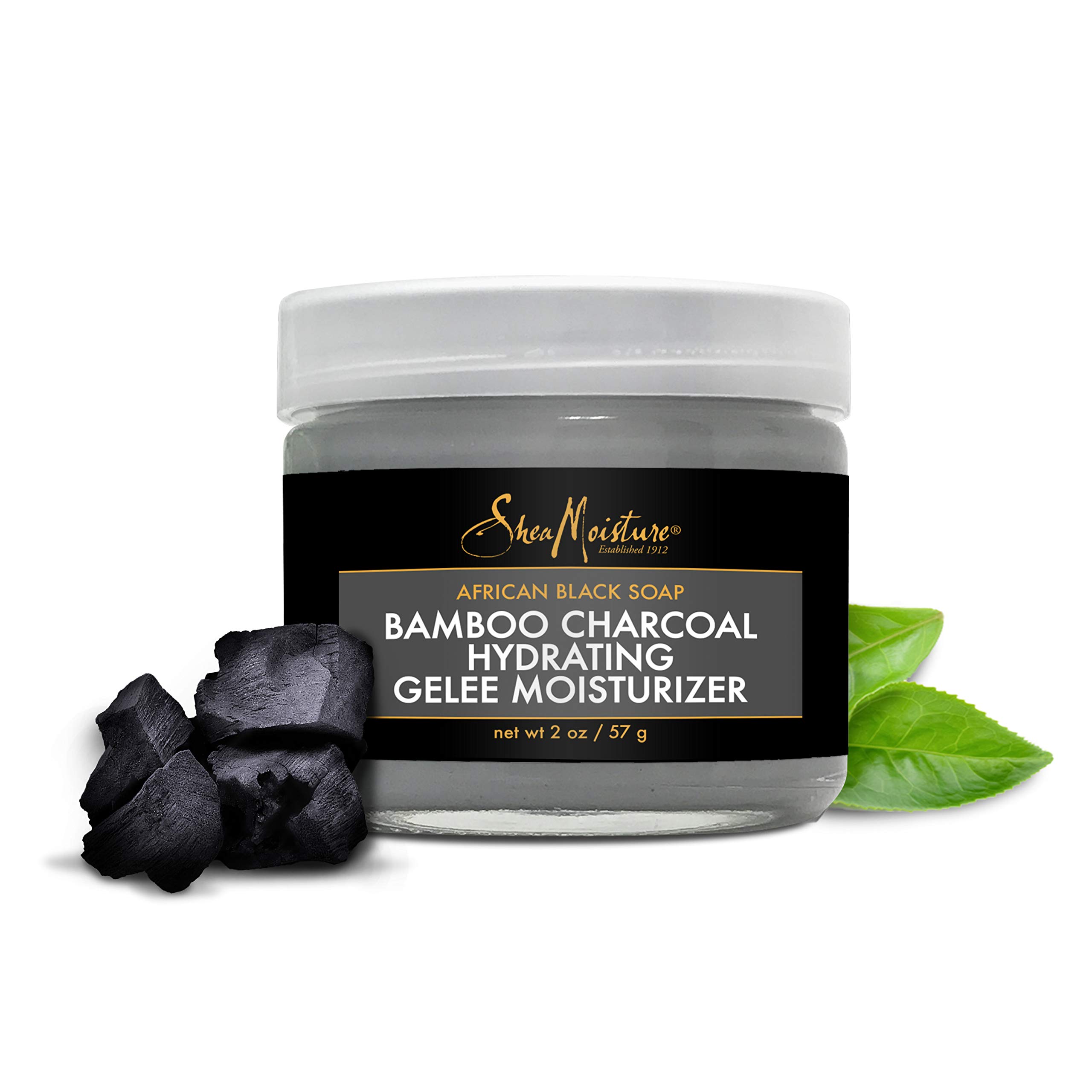 SheaMoisture African Black Soap Face Moisturizer for Acne-Prone Skin - 2 oz with Shea Butter | Oil-Free Hydration for Clear Skin | Day & Night Use for Men & Women