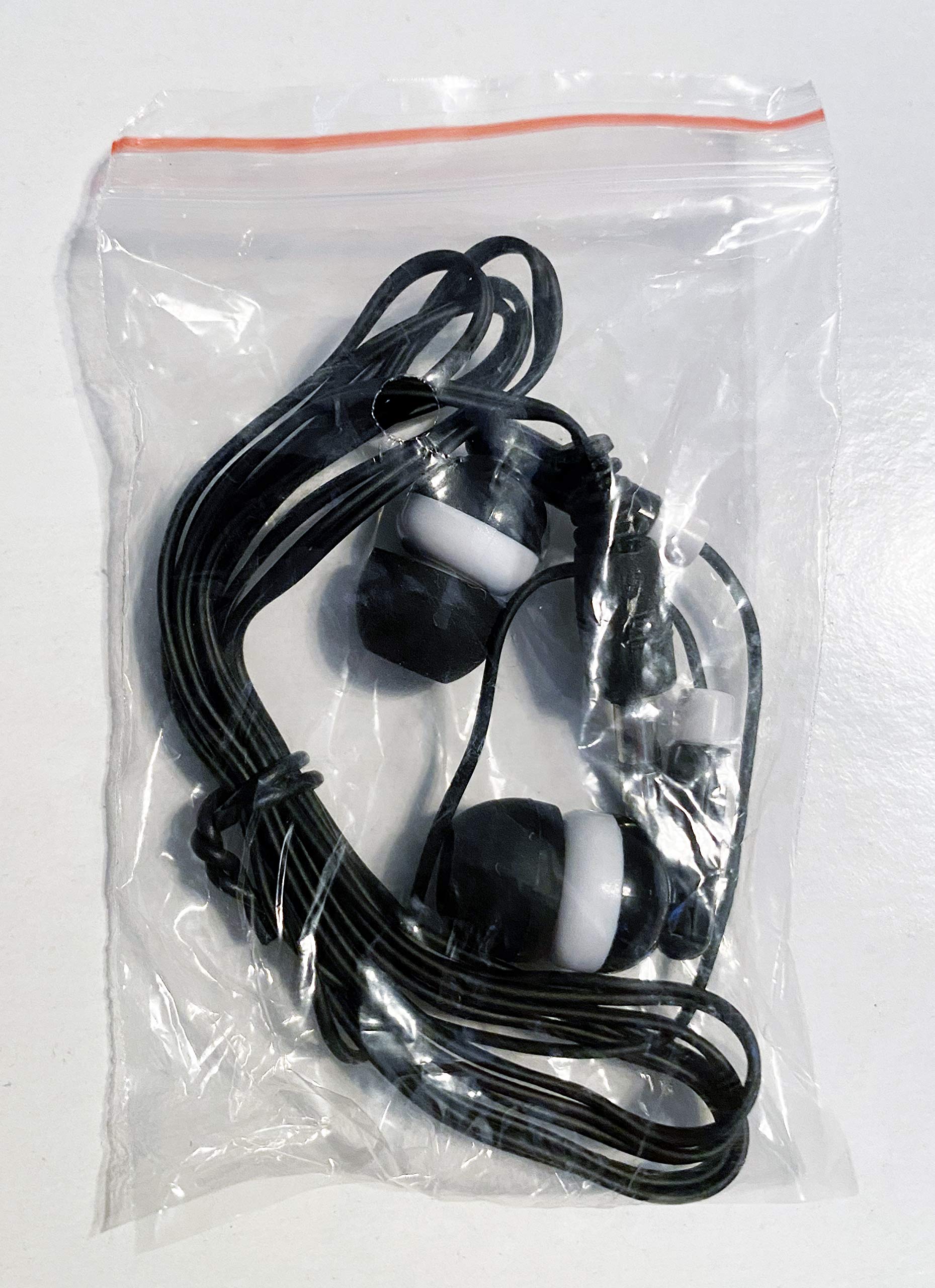 Bulk Wholesale Wireless Earbuds - Pack of 50 Black & White In-Ear Headphones with Individually Sealed Bags - Perfect for Retail Stores, Events, and Corporate Giveaways