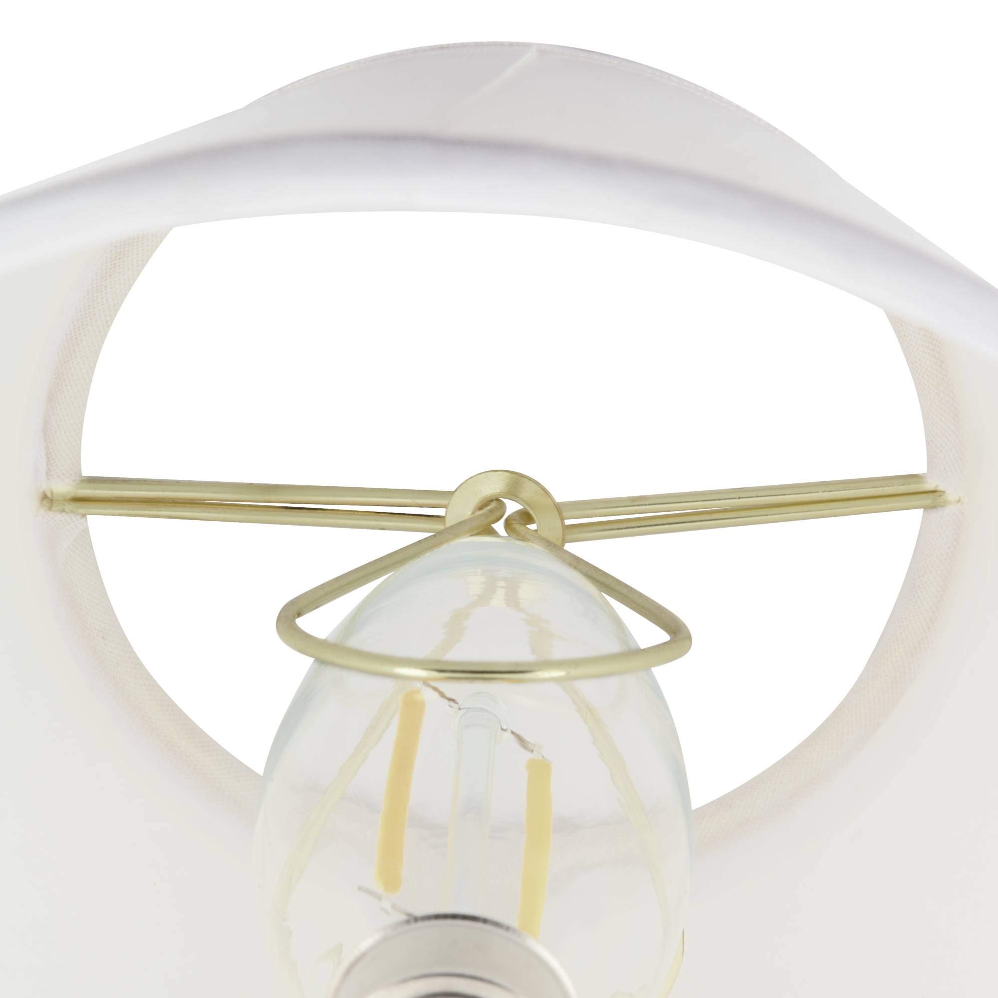 Set of 4 Giclee Empire Print Lamp Shades - Ocean Life Blue Beige Small Size 3