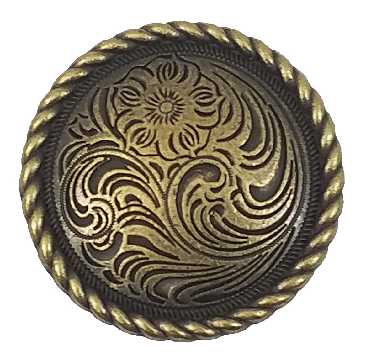 24 Pack Classic Americana Antique Brass Drawer Knobs - Vintage Cabinet Hardware for Dressers, Kitchen Cabinets & Furniture Restoration