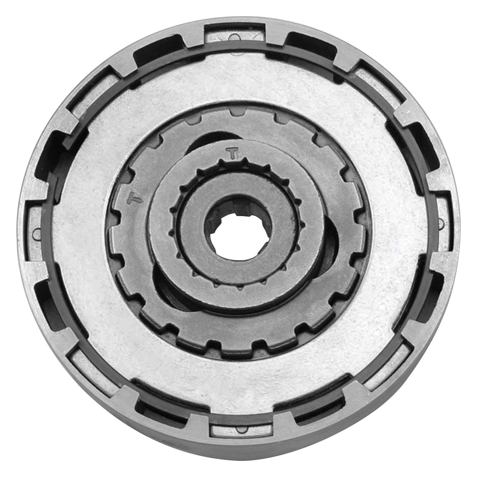 Lifan Motorcycle Clutch Assembly Kit - Replacement Clutch for 50cc to 110cc Kick Start Engines - Compatible with Loncin, Pit Pro, Dirt Bike, Trail, Offroad, Enduro, Mini & Pocket Bikes (Full Auto) - Perfect for Off-Road Racing, Trail Riding & Motorsport Enthusiasts