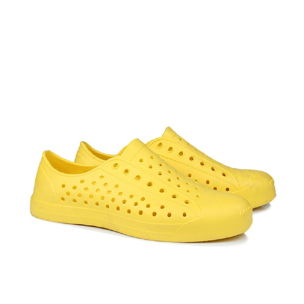 QISHENG Women's Men's Lightweight Fashion Walking Shoes - Comfortable Garden Clogs, Slippers & Sandals for Outdoor Activities, Beach, Yard Work and Home Use