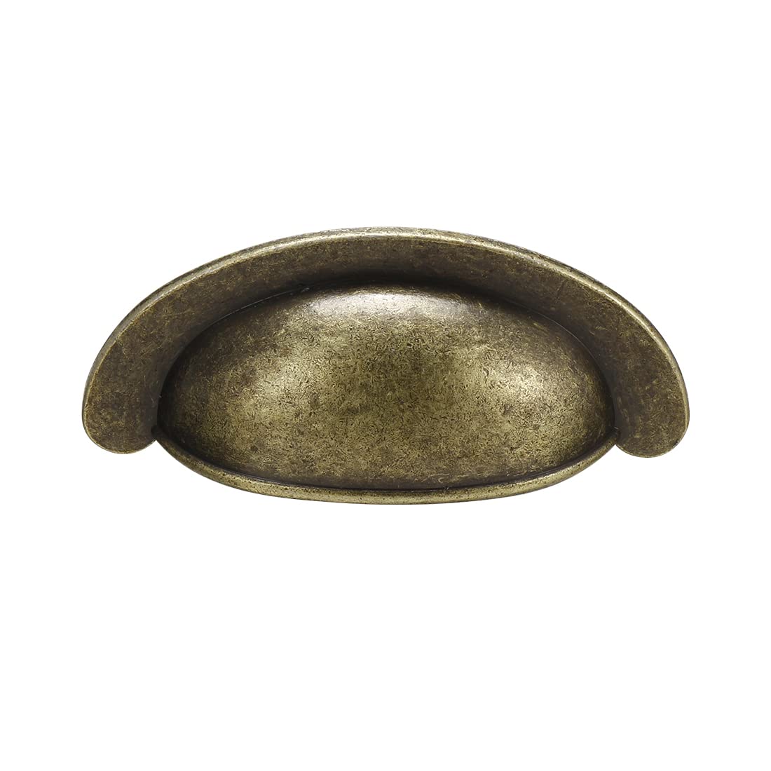 uxcell Bronze Cup Drawer Pulls - 2 Pack Kitchen Cabinet Handles with 2.71