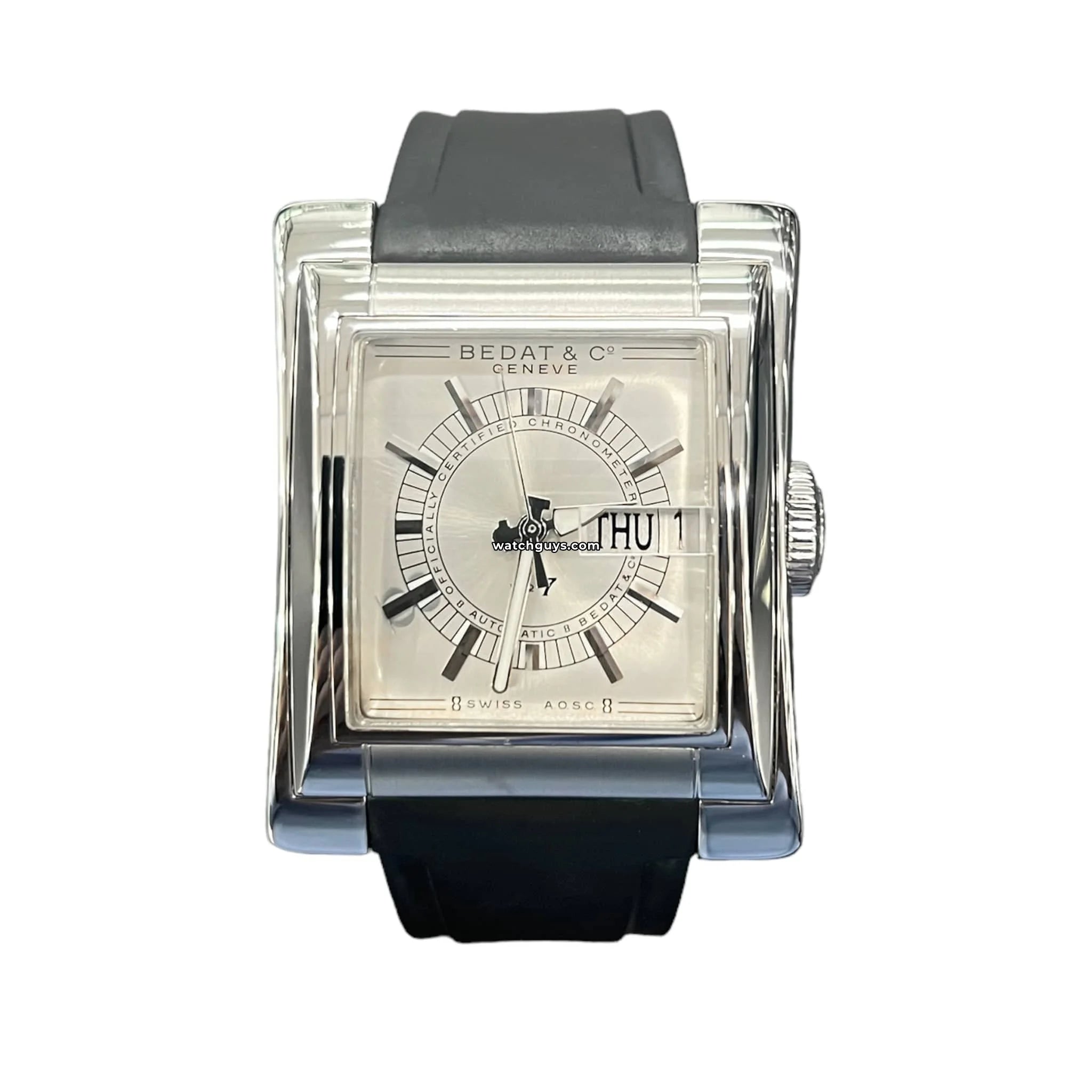 Bedat & Co No. 7 Stainless Steel Watch 797 - Luxury Swiss Timepiece for Men, Water Resistant Chronograph - Perfect for Business, Formal Events & Special Occasions