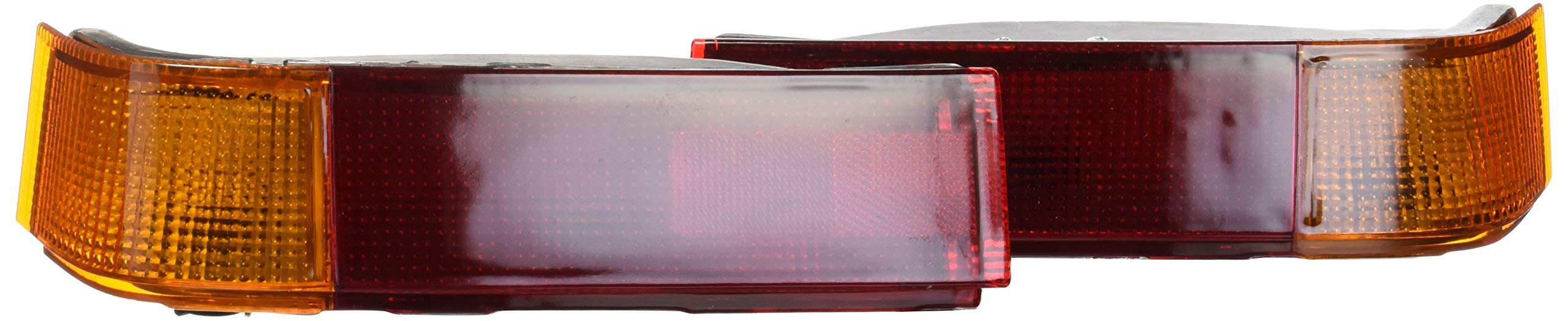 Show Chrome Accessories 2-483 LED Saddlebag Corner Light for Motorcycles - Waterproof Brake Light for Harley Davidson, Honda, Yamaha - Perfect for Night Riding and Safety Enhancement