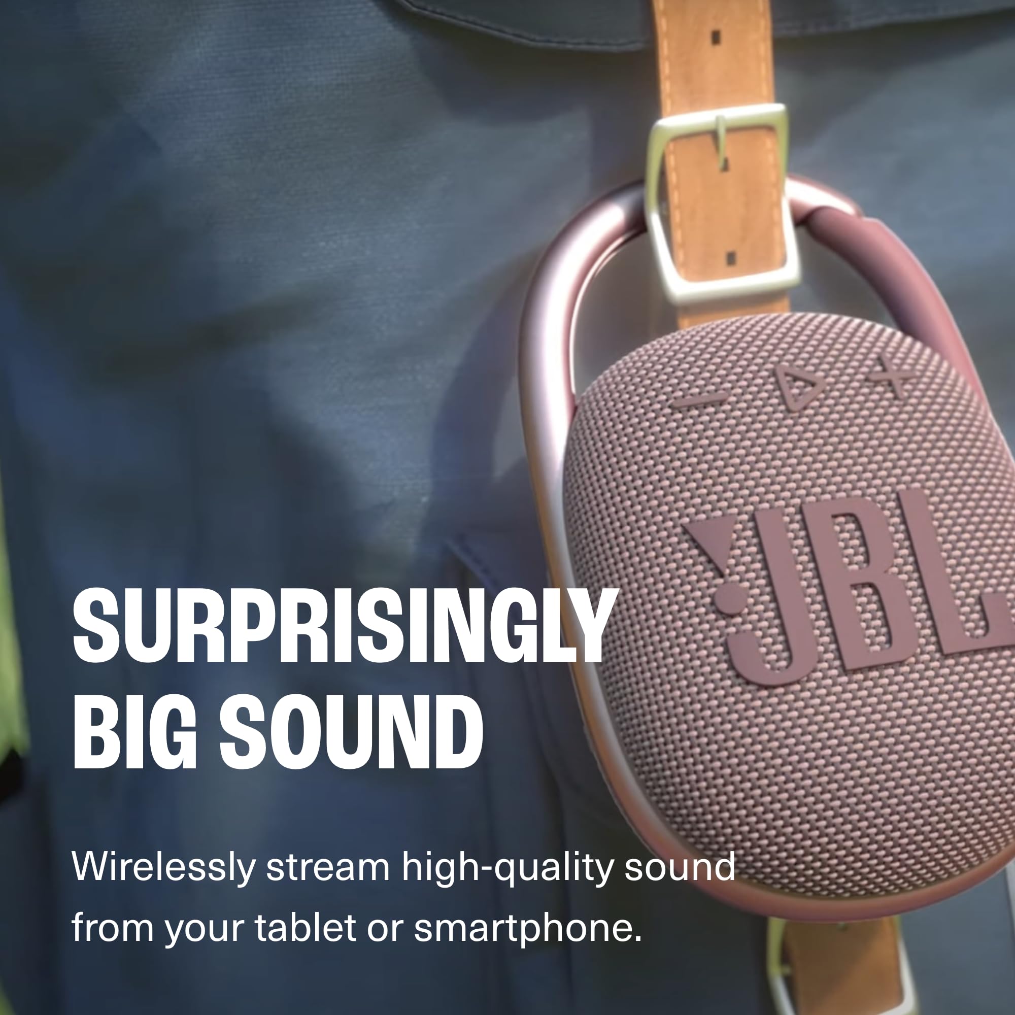 JBL Clip 4 Waterproof Portable Bluetooth Speaker with 10 Hours Playtime - Bundle Includes Shockproof Hardshell Case - Perfect for Outdoor Adventures, Beach, Hiking & Travel (Black)