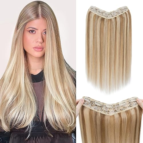 Golden Brown Mixed Bleach Blonde