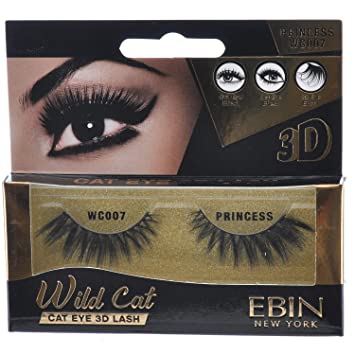 WILD CAT 3D LASH - Voluminous False Eyelashes for Dramatic Eye Makeup | Perfect for Parties, Weddings & Special Occasions