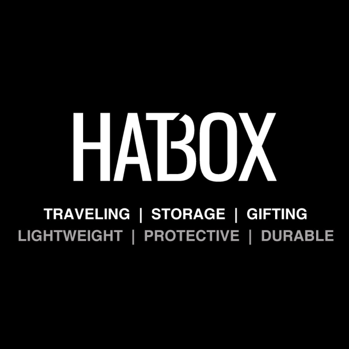 Ecua-Andino Premium Hat Box for Travel & Storage - Lightweight Protective Hat Case - Perfect Gift Box for Men & Women - Ideal for Vacation, Hiking, and Outdoor Adventures