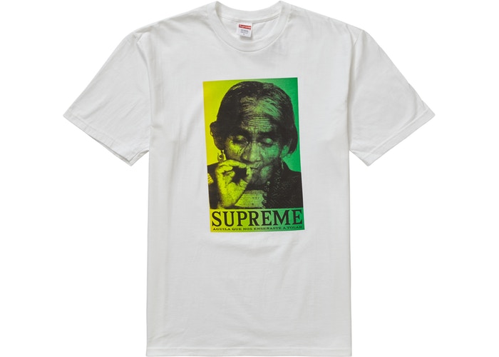Supreme Aguila Graphic T-Shirt - White Cotton Tee for Men - Streetwear Fashion & Casual Wear