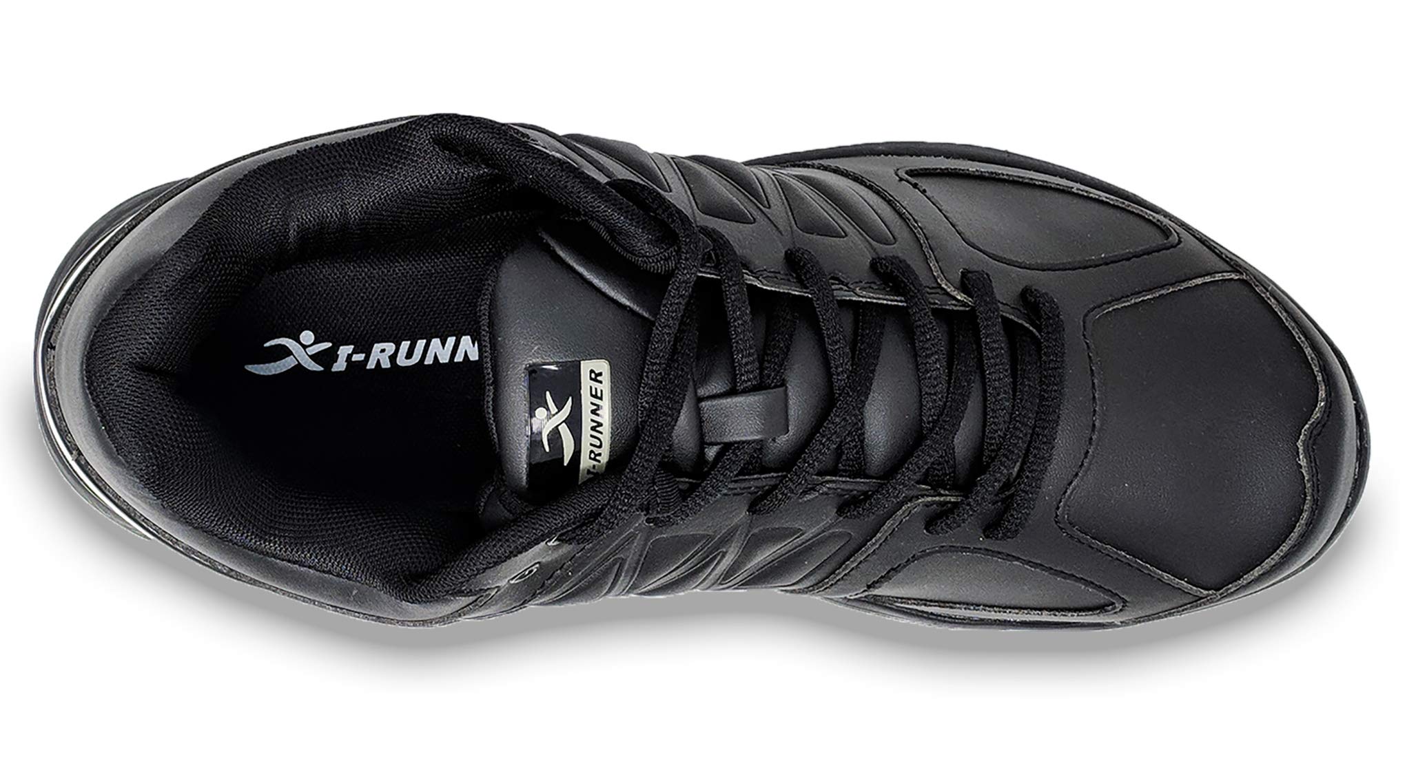 Men's Pro Series Leather Walking Shoes - Comfortable & Durable for Daily Use, Work, and Travel
