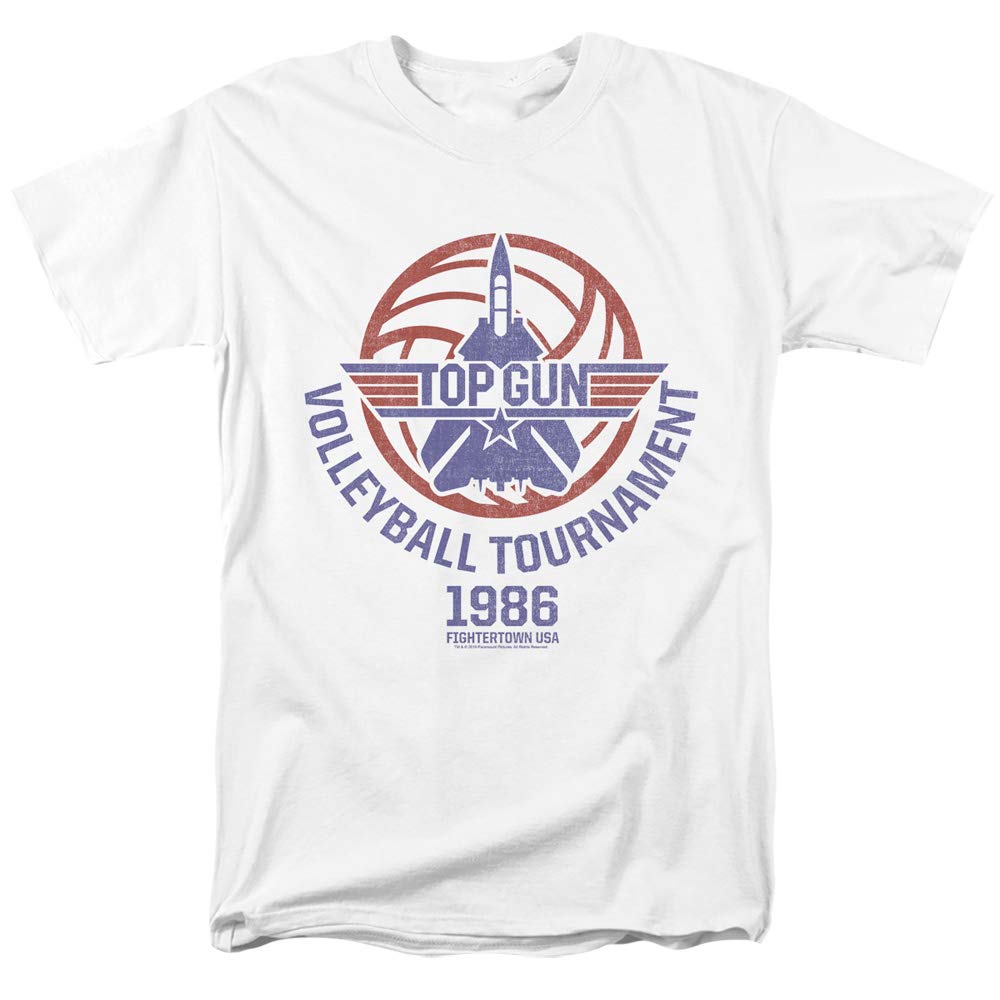 Top Gun Volleyball Tournament Unisex T-Shirt for Men & Women - Comfortable Cotton Tee for Sports, Casual Wear & Gifts
