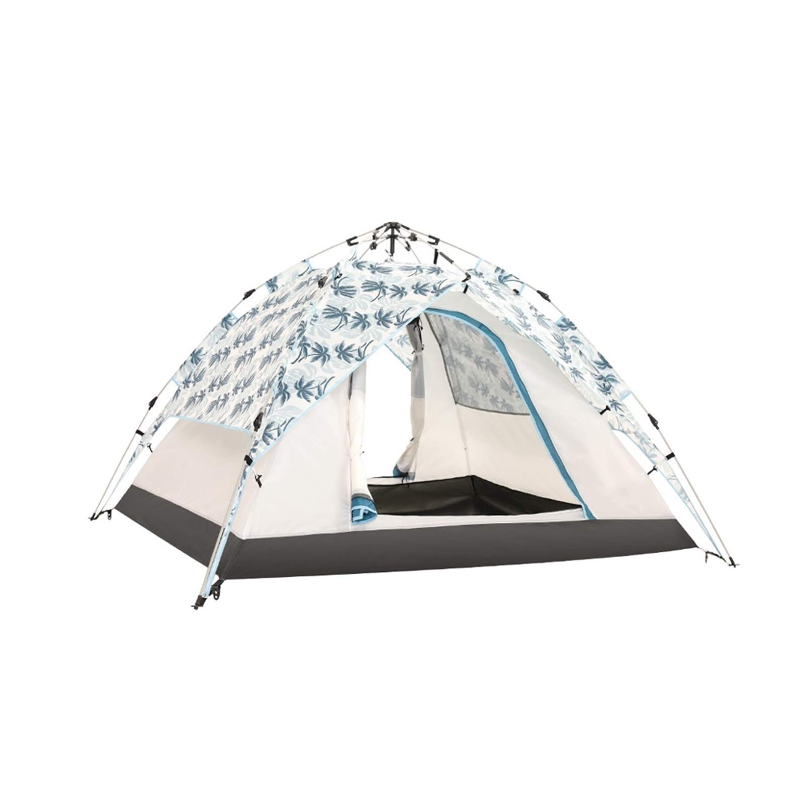 **3-4 Person Waterproof Double-Layer Hydraulic Pop-Up Tent for Family Camping, Hiking & Outdoor Adventures – Quick Setup & Durable**