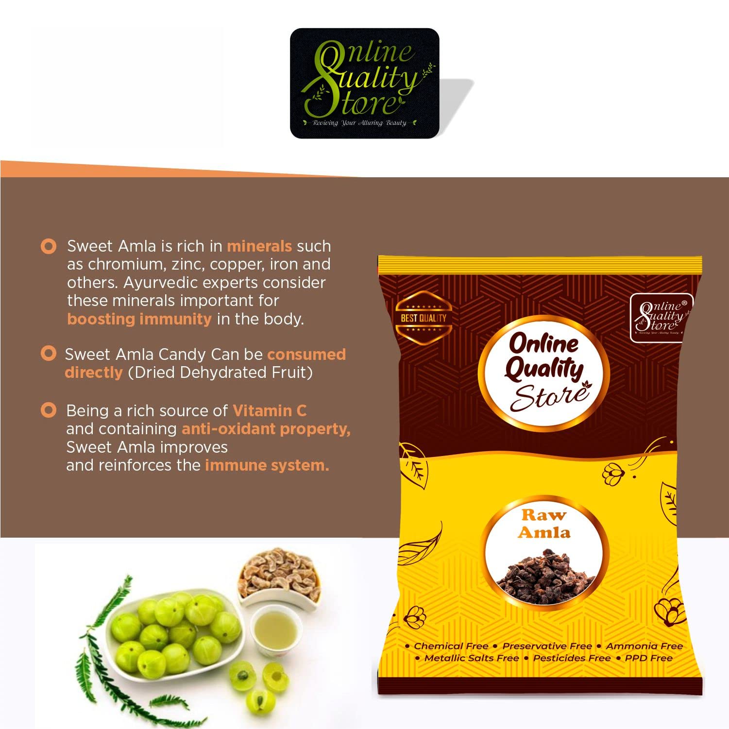 Organic Dried Amla (Indian Gooseberry) for Hair Growth & Skin Care - 250g | Raw Amla Powder for Natural Hair Treatment | Emblica Officinalis | Perfect for DIY Hair Masks, Scalp Treatments & Holistic Beauty Routines
