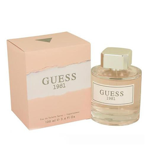 Guess 1981 Women's Eau de Toilette Spray - 100ml Floral Fruity Perfume for Daily Wear & Special Occasions