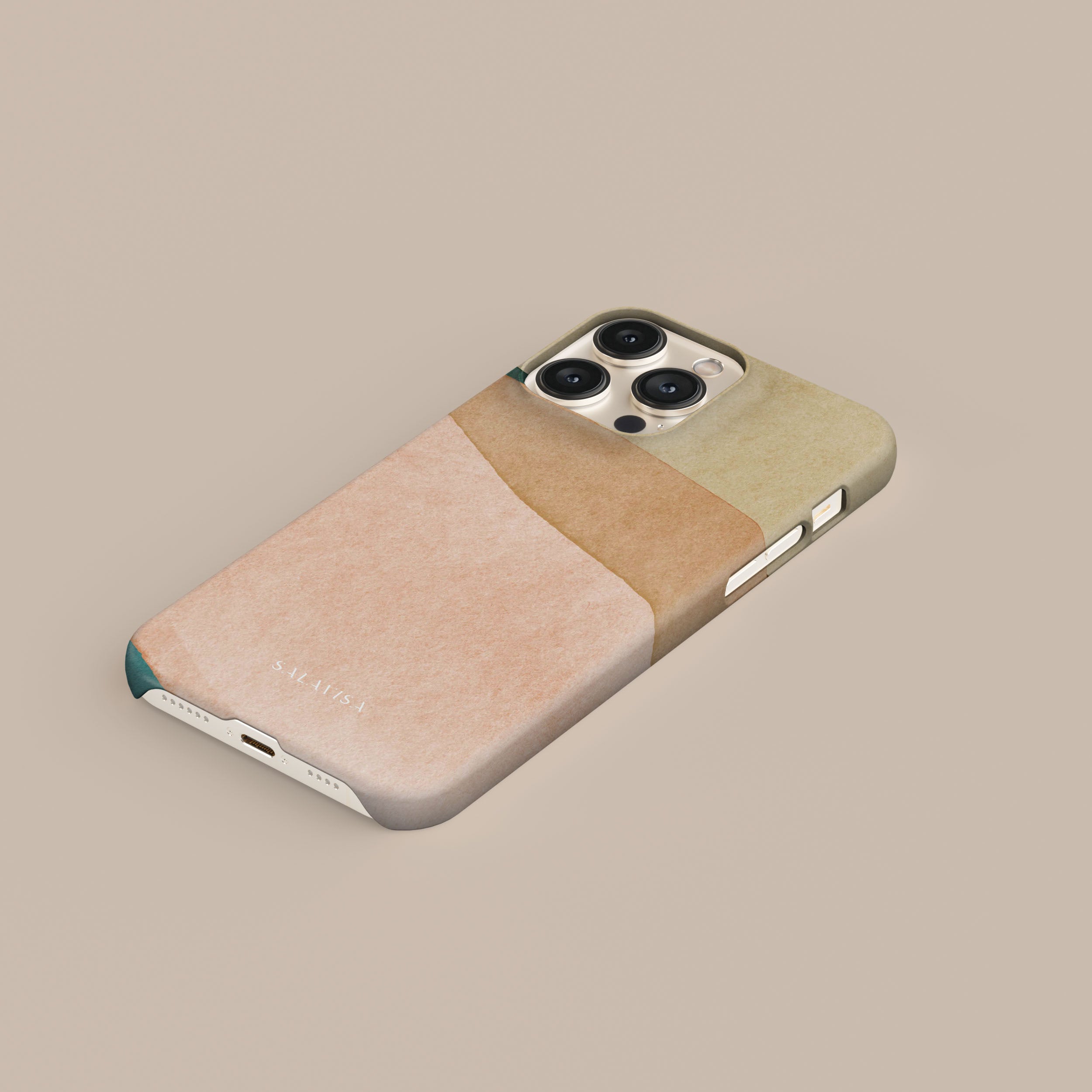 Pink Tranquil Mist Phone Case - Soft Matte Protective Cover for iPhone & Samsung - Perfect for Everyday Use, Travel & Style
