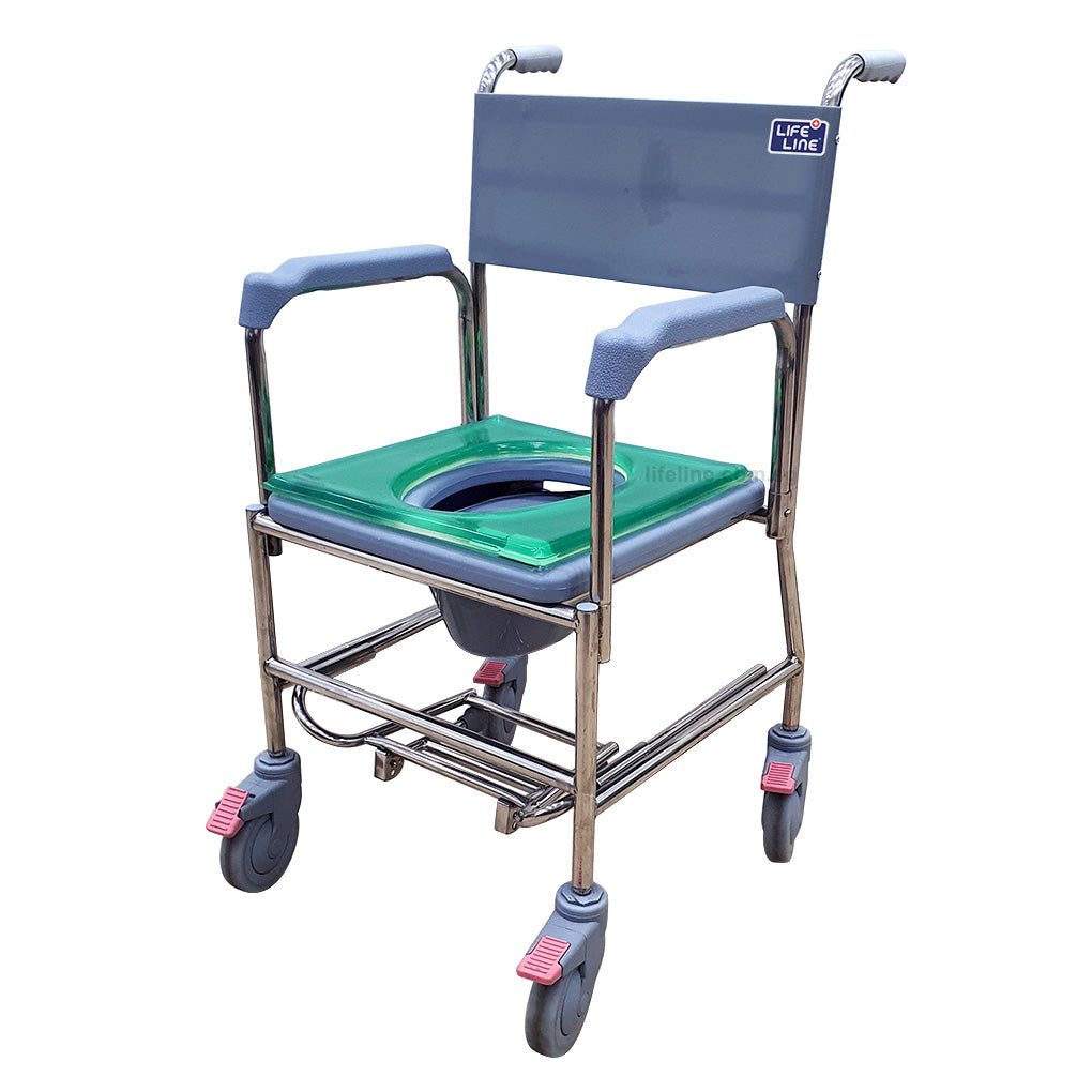 Orthopedic Gel Cushion Seat for Commode - Pressure Relief & Comfort Support - Perfect for Elderly, Post-Surgery & Home Care Use