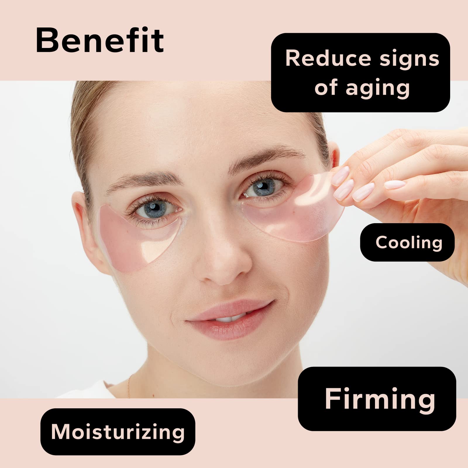 Retinol & Collagen Under Eye Patches for Puffy Eyes, Dark Circles & Bags | Cooling Skincare Treatment | Beauty & Personal Care | Perfect for Morning Routine & Travel