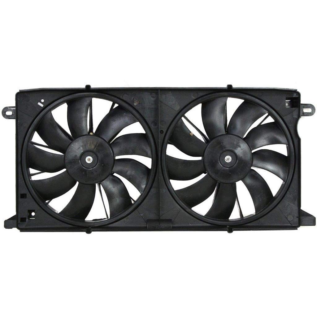 2000-2005 Cadillac DeVille Radiator Fan Replacement - Dual Fan for 8 Cylinder Models (GM3115186 / 12494766) | Perfect for Cooling System Repair & Maintenance