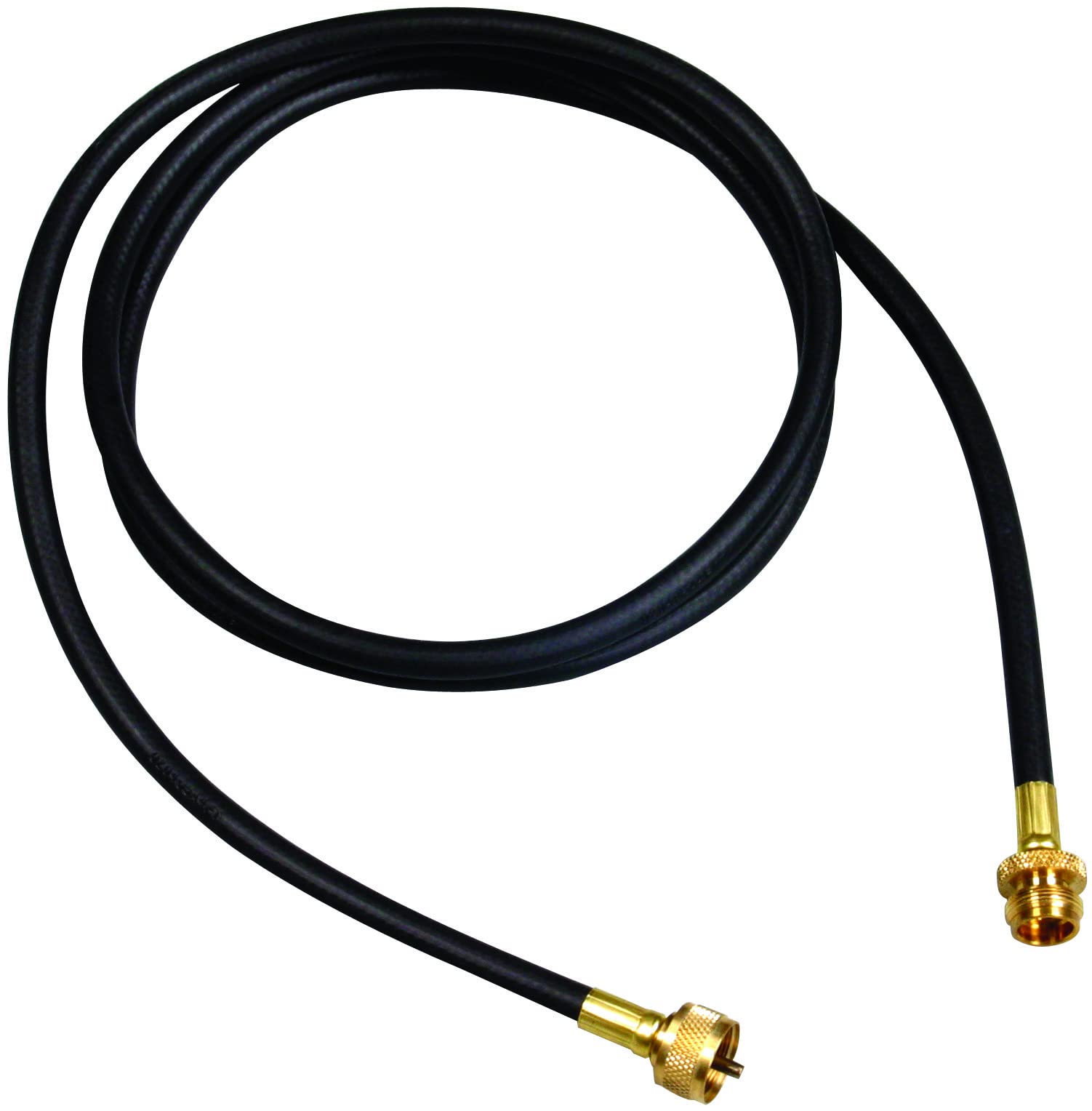 Coleman 8-Ft High-Pressure Propane Hose - Heavy Duty Black Gas Hose for Grills, Stoves & Camping Appliances - Perfect for Outdoor Cooking, RV & Camping Trips