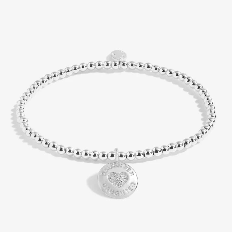 Joma Jewellery Bracelet - A Little Just For You Daughter - Elegant Gift for Birthdays, Graduation & Special Occasions