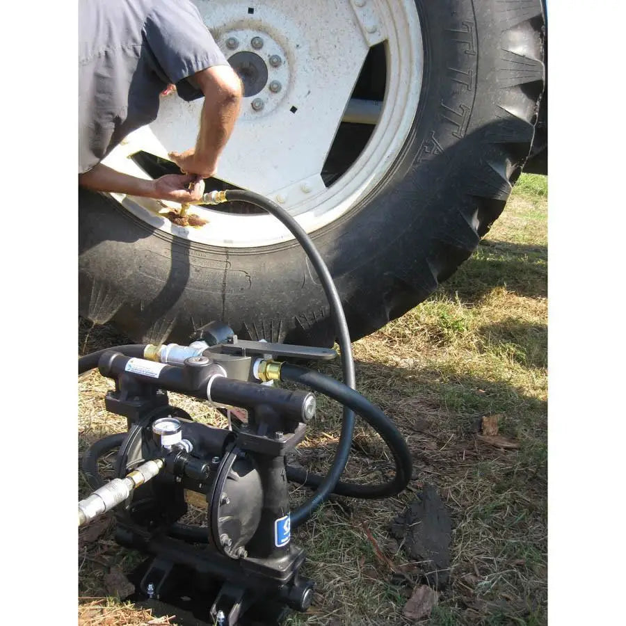 AME Graco Calcium Chloride Pump with Accessories - Heavy Duty Chemical Transfer Pump for Industrial, Agricultural, and Pool Maintenance Use