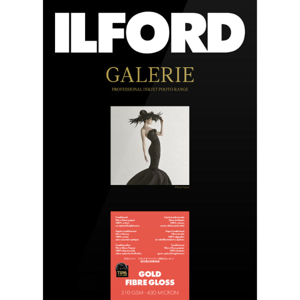 Ilford Galerie Gold Fibre Gloss 310gsm Premium Photo Paper Roll - 44