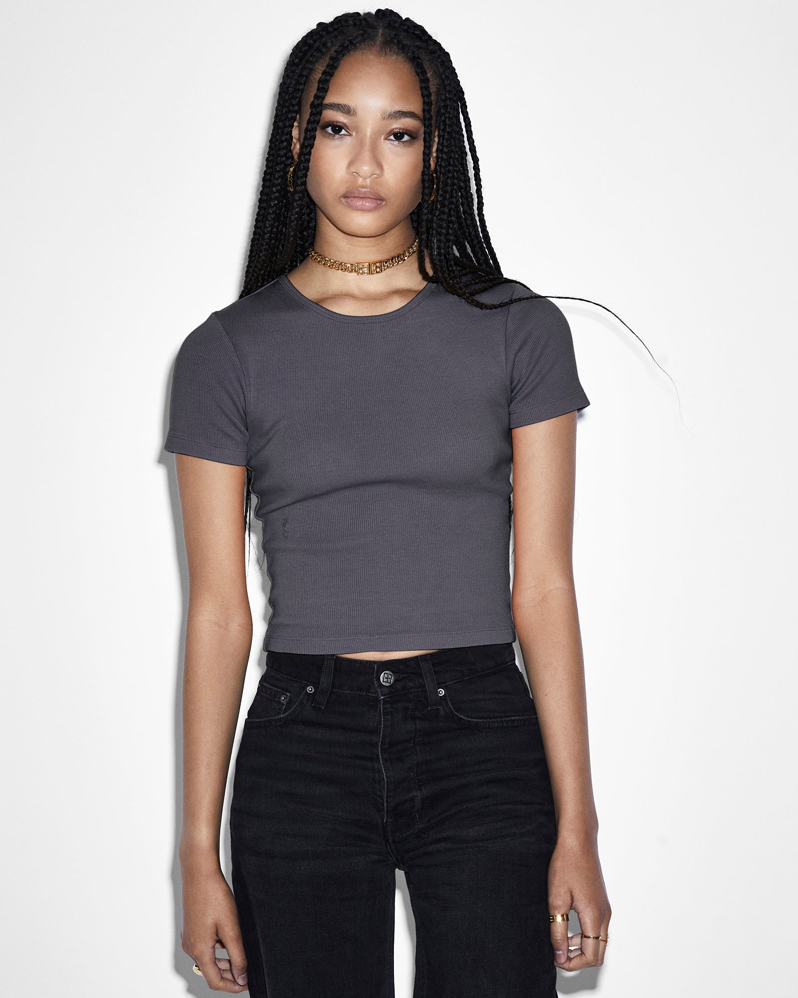 ARISE SS TEE COAL - Premium Short Sleeve T-Shirt for Men & Women | Comfortable Cotton Blend | Trendy Casual Wear for Everyday, Gym & Outdoor Activities