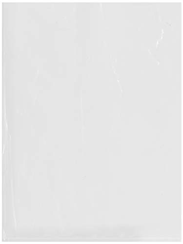 Plymor 2 Mil Clear Plastic Poly Bags - 12x16 Inches Flat Open Packaging Bags (1000 Count) for Retail, Storage & Shipping Supplies