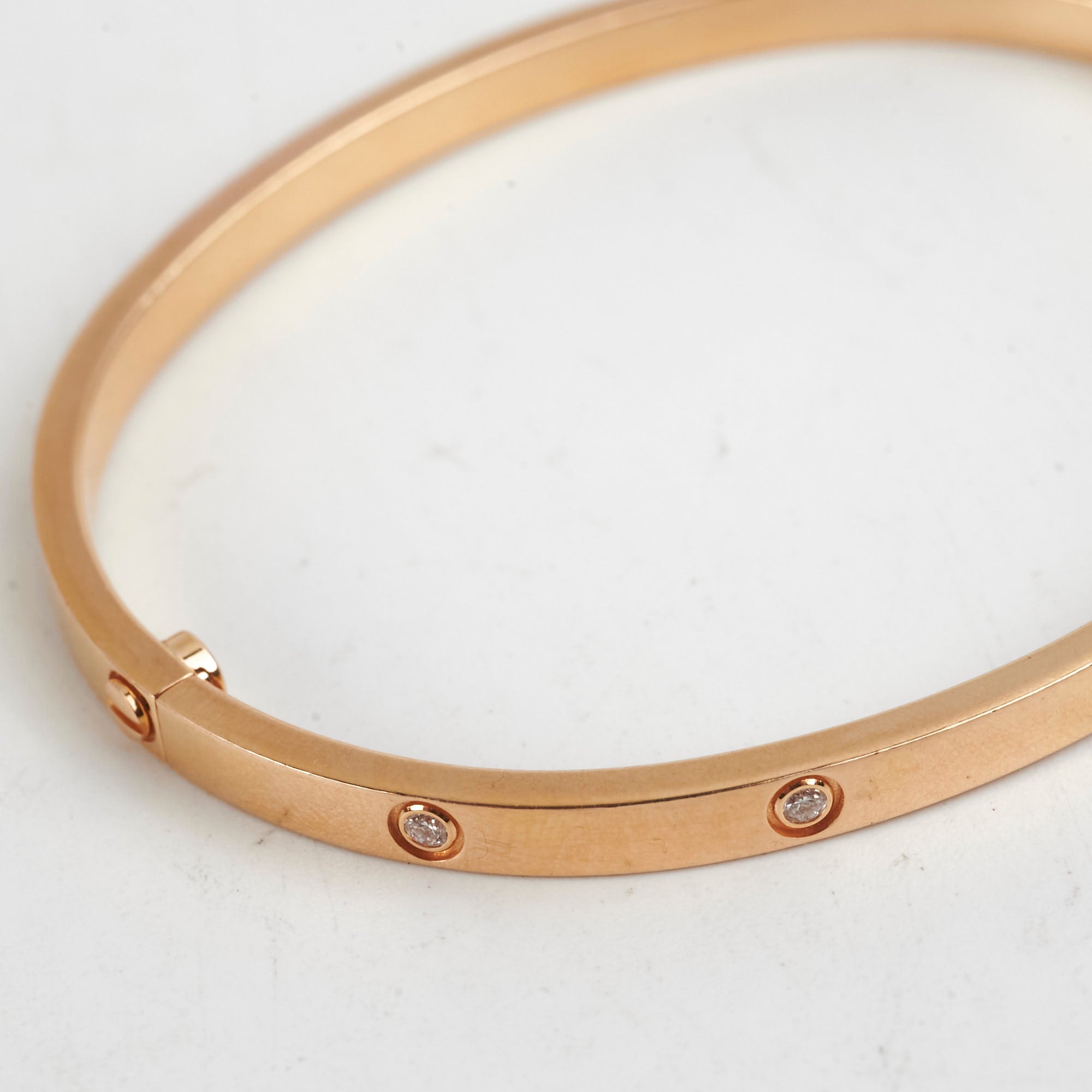 Cartier Love Bracelet 10 Diamonds Rose Gold 16 - Luxury Jewelry for Women, Anniversary & Wedding Gift, Perfect for Date Night & Special Occasions