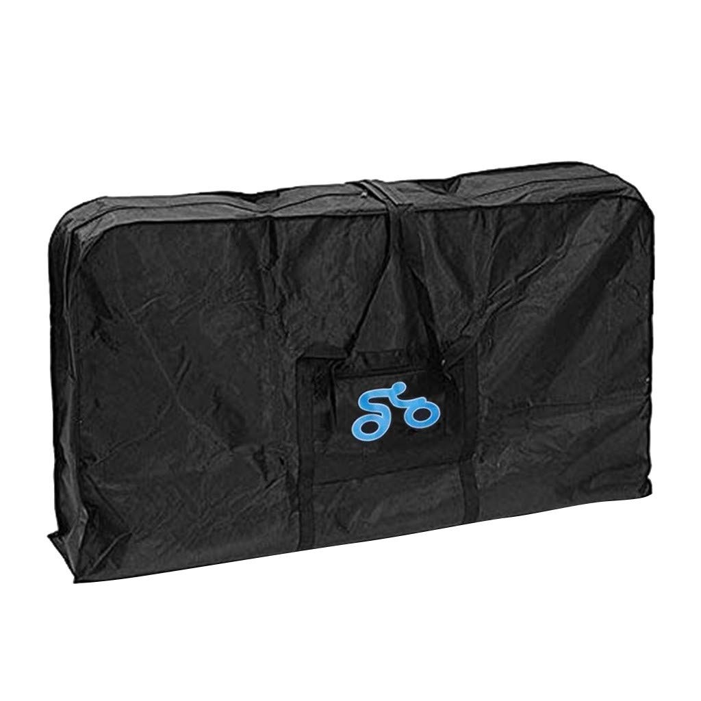 Waterproof Bike Travel Cover Bag with Adjustable Shoulder Strap - Foldable Bike Transport Bag for Rear Bike Racks - Perfect for Outdoor Cycling, Commuting & Bike Storage