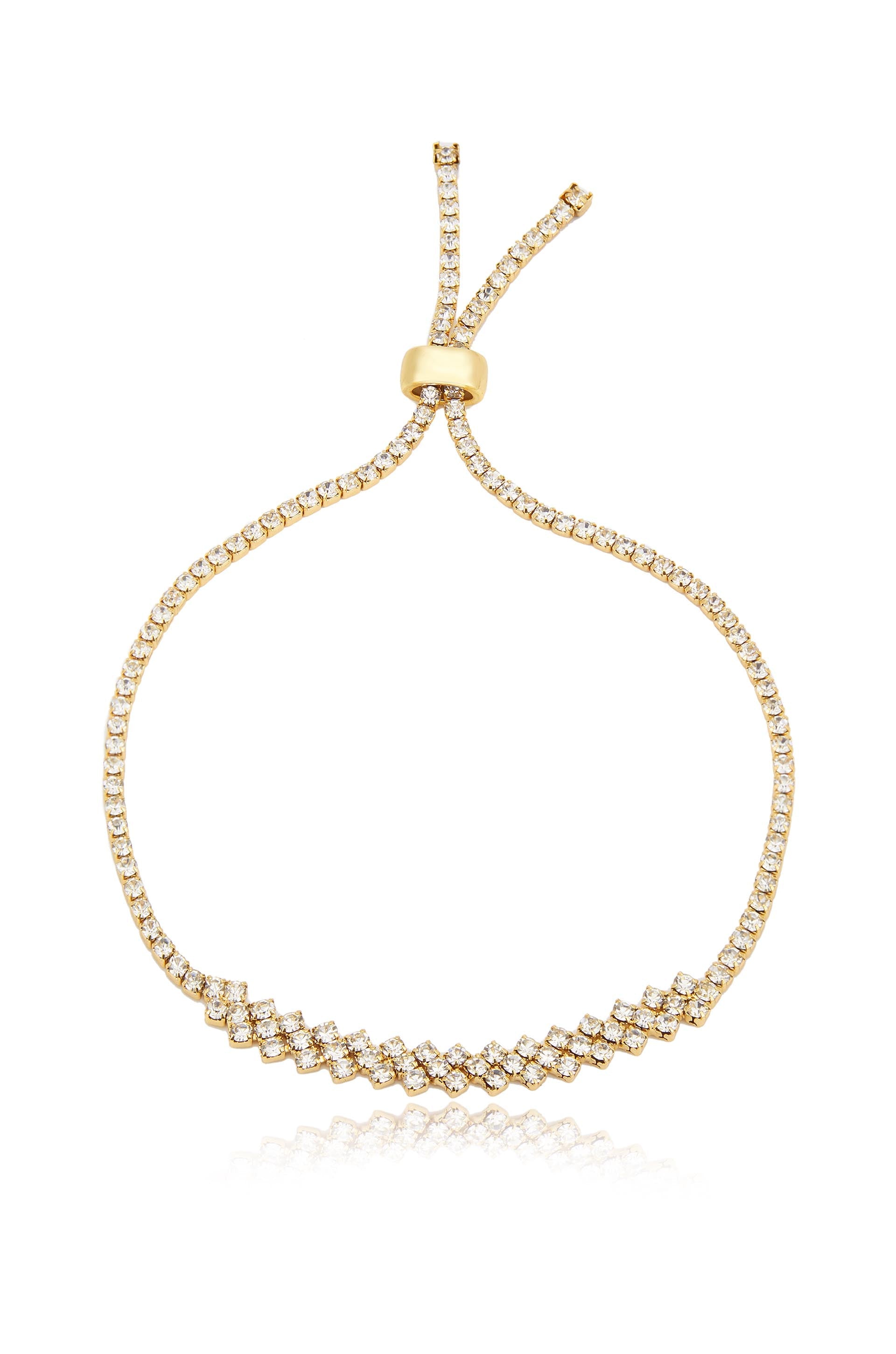 Elegant Adjustable Shine Bracelet for Women - Perfect for Parties, Weddings & Everyday Wear