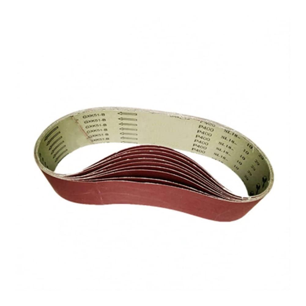 5Pcs 915x100mm Sanding Belts 40-1000 Grit Assortment - Metal Grinding, Aluminum Polishing, Wood Sanding - Oxide Abrasive Belt for Belt Sanders & Power Tools (P40 Grit) - Perfect for DIY Projects & Professional Metalworking