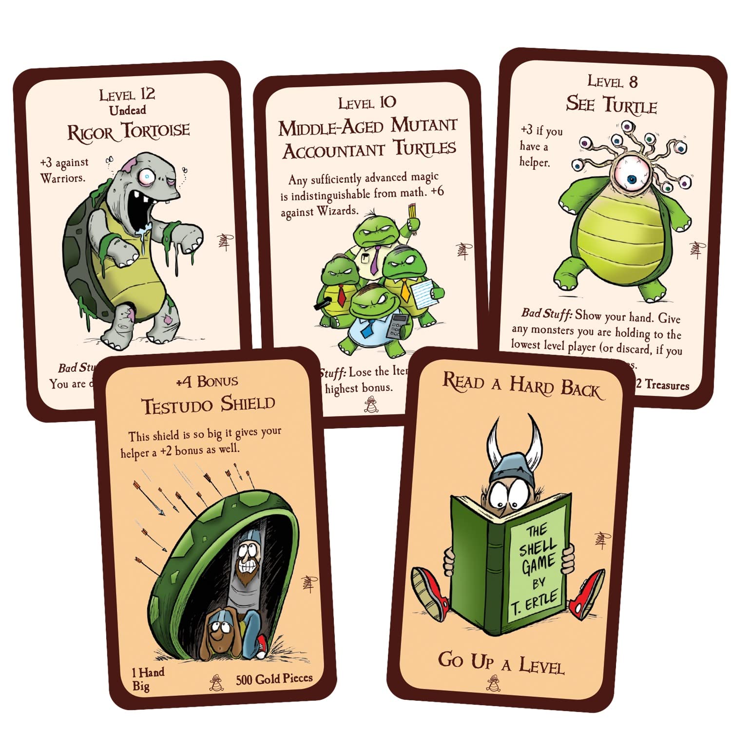 Munchkin Turtle Carnage Card Game by Steve Jackson Games - Fun Strategy Game for Family Game Nights & Parties