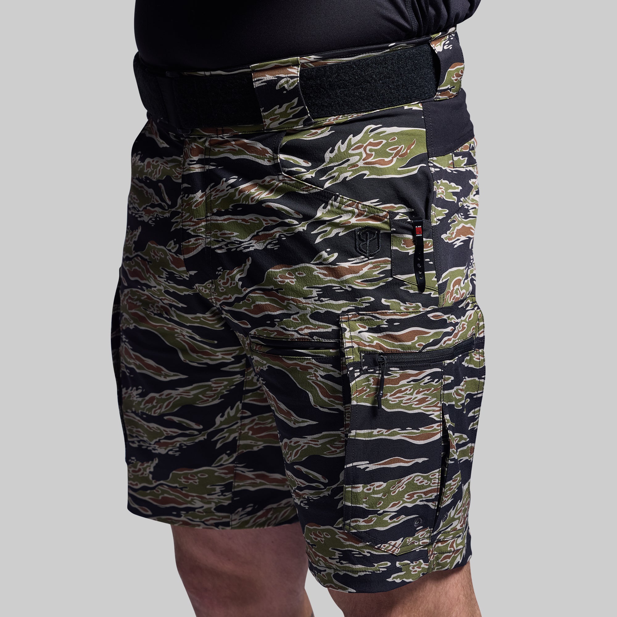 Scout Short (Jungle Tiger) - Lightweight Outdoor Hiking Shorts for Men - Perfect for Camping, Trekking, and Adventure Travel