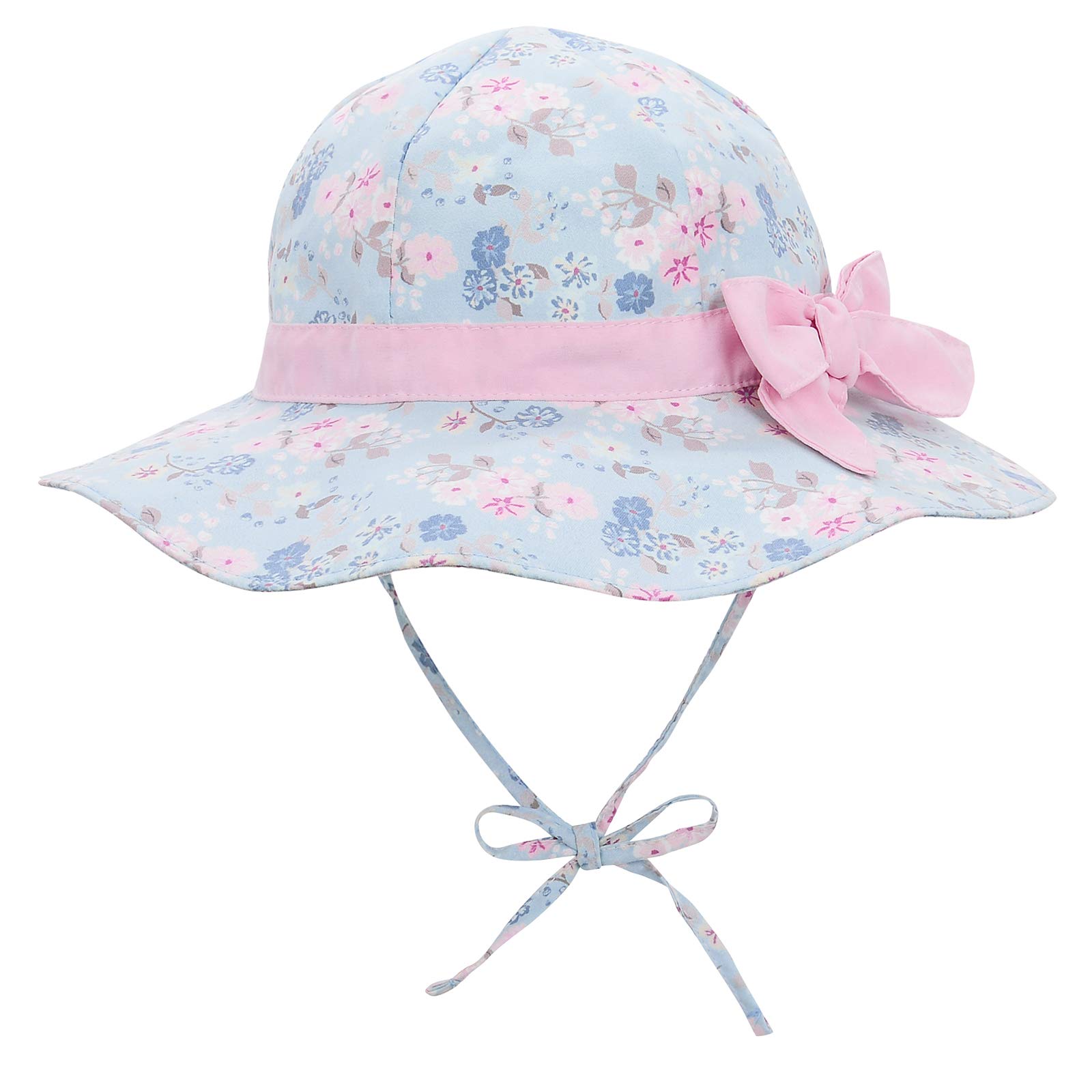 UPF 50+ Baby Sun Hat for Toddlers & Kids - Wide Brim Bucket Cap for Girls & Boys - Summer Beach, Pool, Outdoor Play & Travel Protection