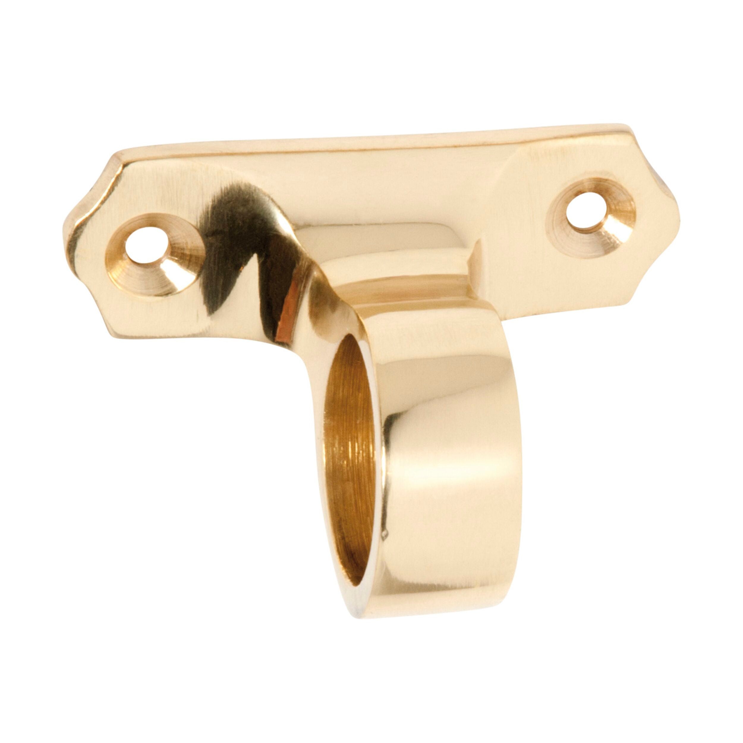 1630 Sash Eye Offset Polished Brass Hinge 32x49x36mm - Premium Cabinet & Window Hardware for Home Improvement Projects