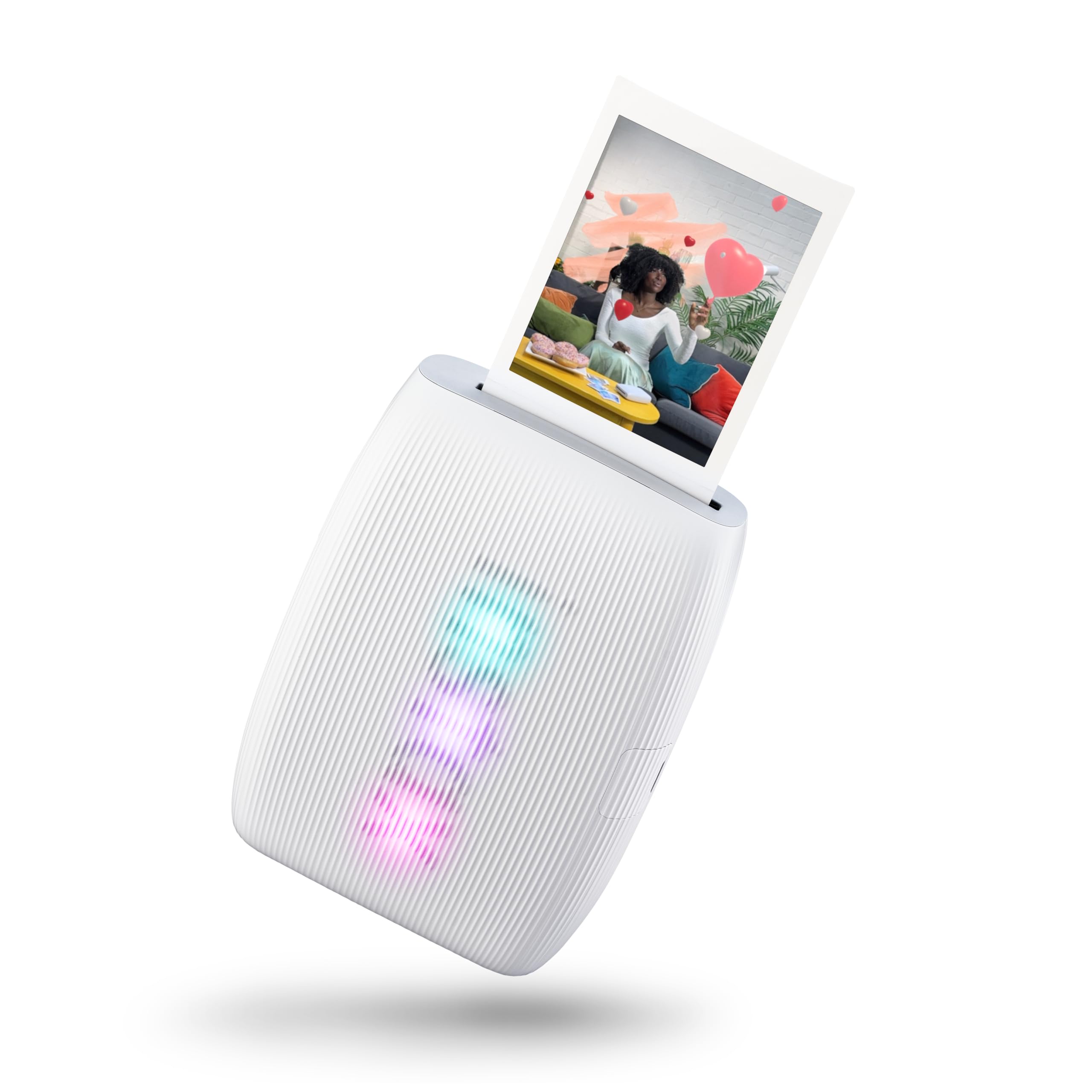 Fujifilm Instax Mini Link 3 Smartphone Photo Printer - Instant Wireless Printing for iPhone & Android - Clay White - Perfect for Parties, Travel & DIY Scrapbooking
