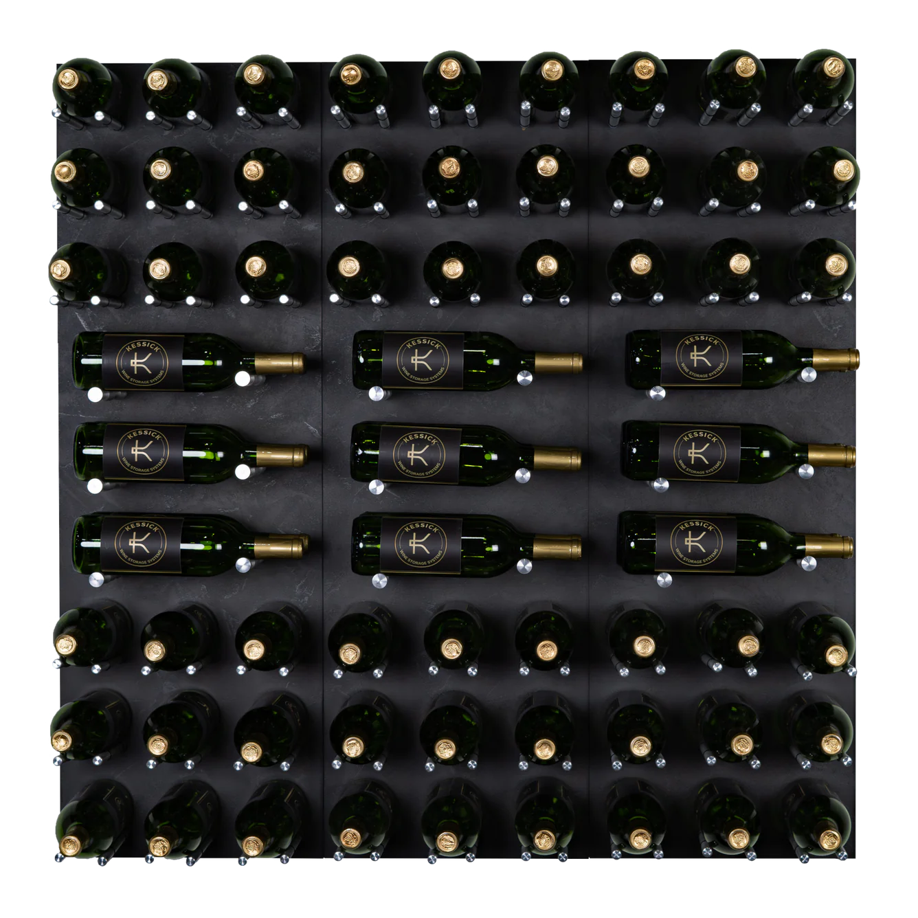 Kessick Wine as Art Castle Rock Wine Wall Decor - Elegant Home Bar & Kitchen Decor for Wine Lovers - Perfect for Dining Rooms, Living Rooms & Wine Cellars