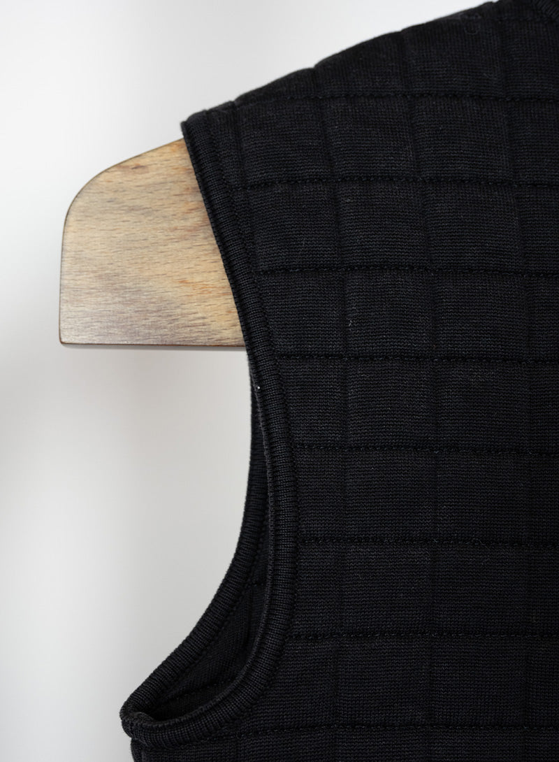 Chanel Black Quilted Cotton Vest Size 38 - Women's Luxury Fashion for Casual & Evening Wear