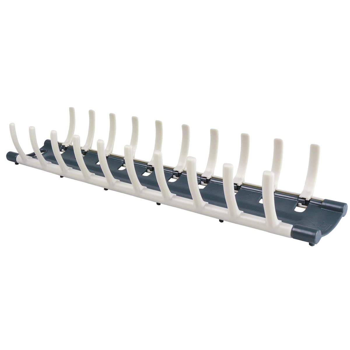 Gourmac Compact Dish Rack - Space-Saving Gray for Small Kitchens